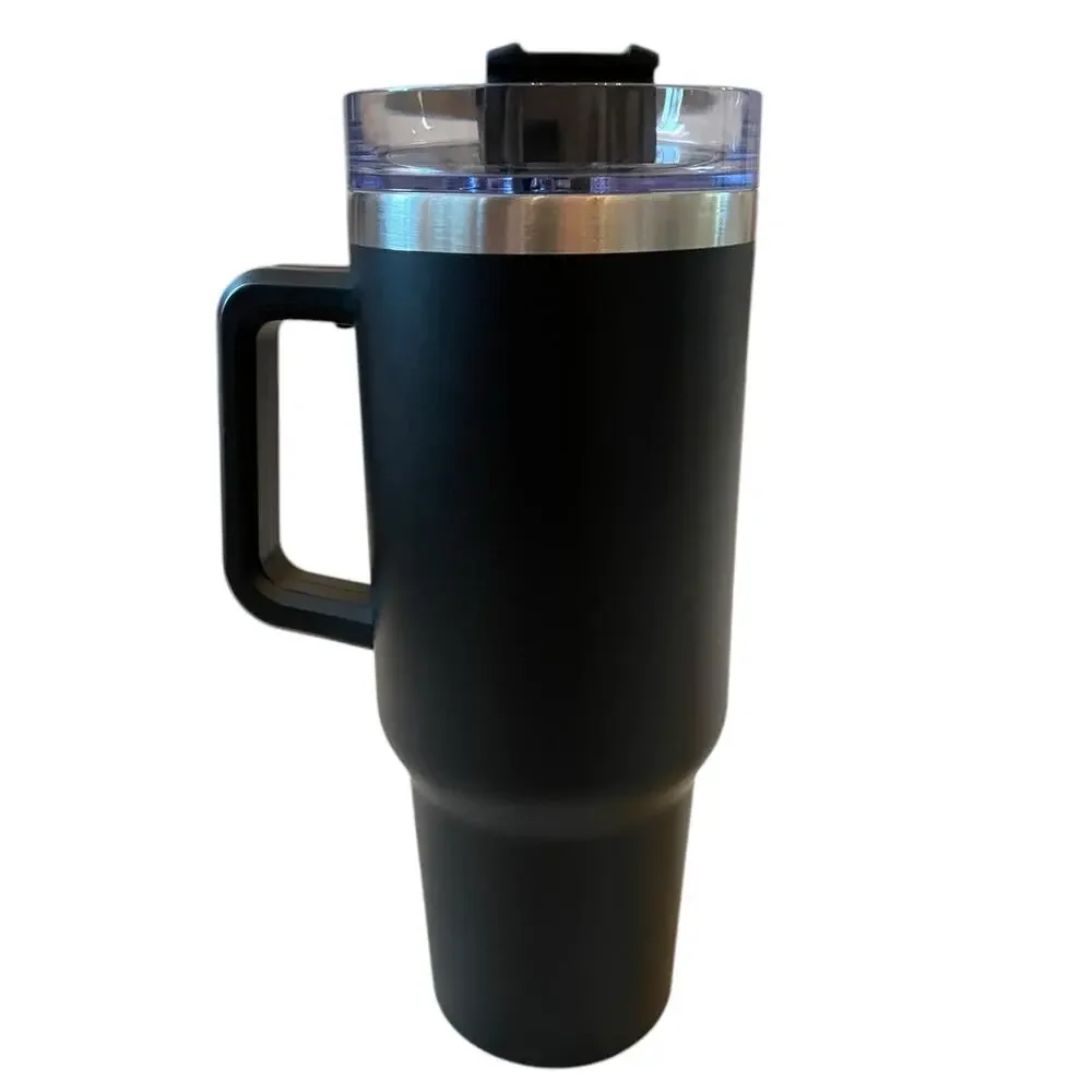Victoria's Secret VSX Tumbler Black Quencher Stainless Steel Vacuum Insulated